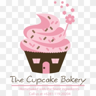 Clipart Royalty Free Bakery Logo Design For The Cup - Logo Design Cake Shop Logo - Png Download