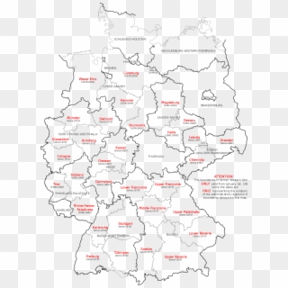 Arresting German Counties Map Me Within X - Deutschlandkarte Landkreise Clipart