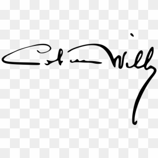 Colette Signature - Sidonie Gabrielle Colette Signature Clipart