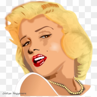 Go To Image - Marilyn Monroe Clip Art - Png Download