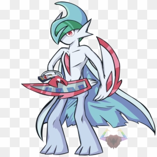 Mega Gallade Goes To The Shadow Realm And Dies - Cartoon Clipart