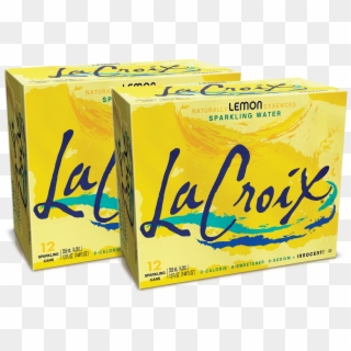 La Croix Sparkling Water Lemon 12 Pk 12 Oz Clipart