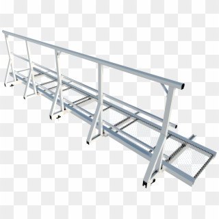 Smartwalk Non Levelled Single Handrail , Png Download - Stairs Clipart