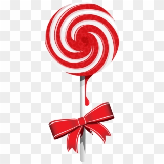 Transparent Lollipop Christmas - Strawberry Lollipop Png Clipart