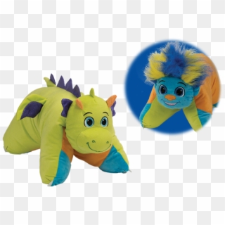 Flip 'n Play Friends 2 In 1 Plush To Pillow Troll To - Stuffed Toy Clipart