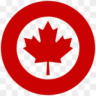 Rcaf Roundel Proposal 1 - Canadian Air Force Symbol Clipart