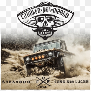 Born In Detroit, Built For Baja - Off-road Vehicle Clipart