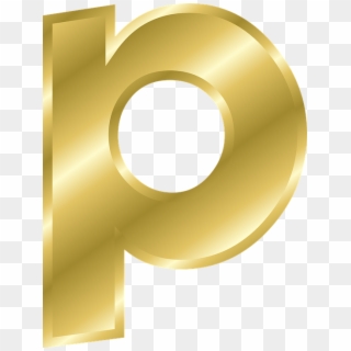 Thumb Image - Gold Alphabet Letter P Clipart