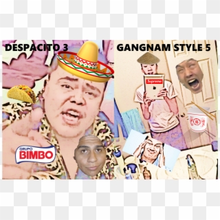 Memedespacito 3 Vs Gangnam Style 5 - Cartoon Clipart