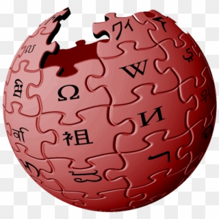 Search Ans - Wikipedia Logo Red Clipart