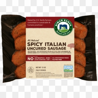 Spicy Italian Sausage - Niman Ranch Niman Ranch Pepper Salami Clipart