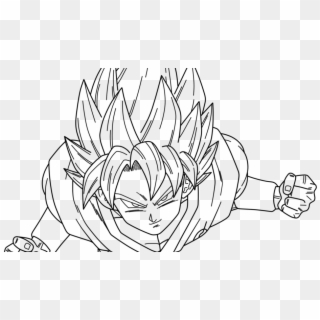 Coloring Pages Goku Jane Baker Pinterest Dbz And Imposing - Dragon Ball Super Black Drawing Clipart