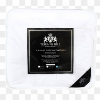 Triumph Hill 100% Mulberry Silk 100% Jacquard Cotton - Comforter Clipart