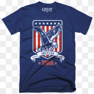 Usa Eagle Shirt - Uranium Club T Shirt Clipart