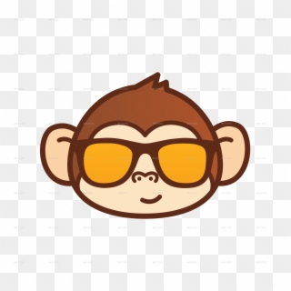 Cute Monkey Face Cartoon , Png - Cute Monkey Face Cartoon Clipart