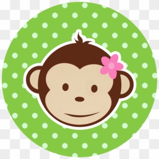 Free Monkey Clip Art Images - Pink Mod Monkey - Png Download