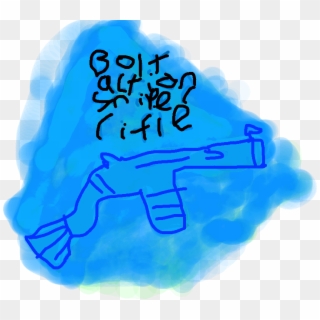 Bolt Action Sniper Rifle - Water Gun Clipart