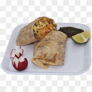 Breakfast Burrito $7 - Dish Clipart