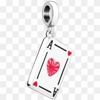 Chamilia Swarovski Ace Of Hearts - Keychain Clipart