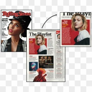 Rolling Stone - Tove Styrke - Magazine Clipart
