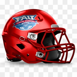 Florida Atlantic - Utah State Football Helmet Clipart