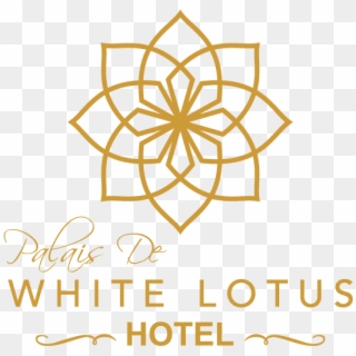 White Lotus Hotel Logo Clipart