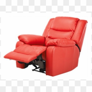 Excellent Red Leather Recliner Chair In Office Chairs - Red Leather Recliner Chair Clipart