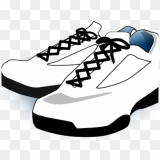 Gym Shoes Clipart School Shoe - Shoes Clip Art - Png Download