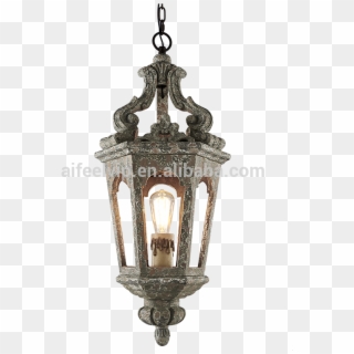Middle East Arabic Islamic Mosque Wooden Light Fixture - Carved Wood Pendant Lighting Clipart