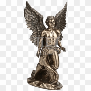 Male Angel Statue Bronze Clipart