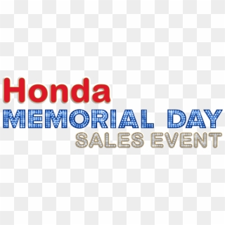 Memorial Day Sales Event Honda Of Lincoln - Electric Blue Clipart