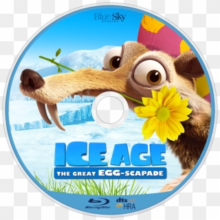 The Great Egg-scapade Bluray Disc Image - Ice Age Great Egg Scapade Clipart