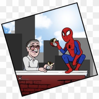 A Tribute Picture For Stan Lee, Thanks For Making Such - Cartoon Clipart