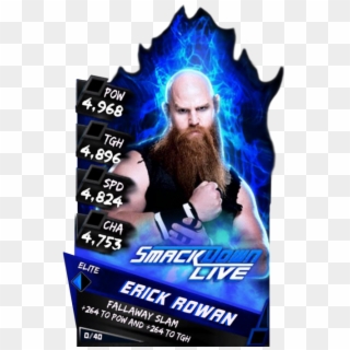 Erickrowan - Common Erickrowan - Uncommon Erickrowan - Wwe Supercard Ultimate Cards Clipart
