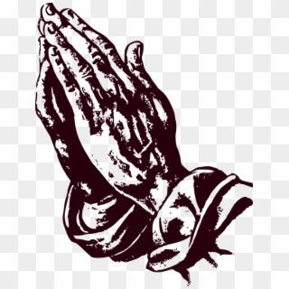 Pray Clipart Prayer Line - Png Praying Hands Transparent Png