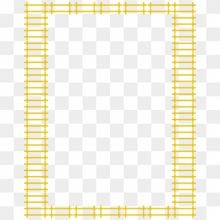 Yellow Border Frame Png Transparent Image - Transparent Border Frame Png Clipart