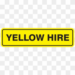 Yellow Hire Logo - Kameravalvonta Clipart