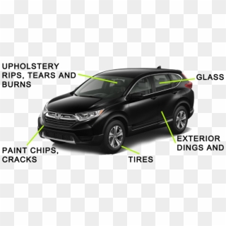 With Leased Vehicle Excess Wear & Tear, You May Not - Honda Crv 2019 Black Clipart