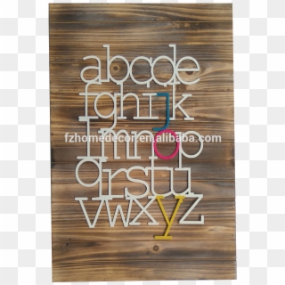 Decorative Novelty Wooden Signs With 3d Letters - Plank Clipart