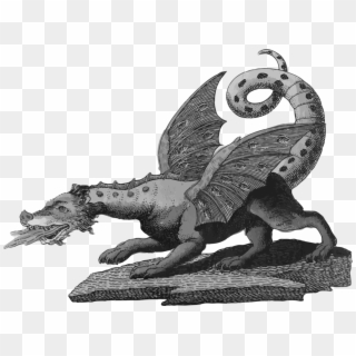 Legendary Creature Dragons In Greek Mythology Dragons - Friedrich Johann Justin Bertuch Clipart