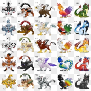 Mystical Clipart Mythological Creature - Mythical Creatures Names - Png Download