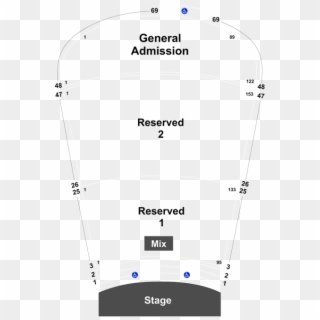 Red Rocks Amphitheatre General Admission Row 1 Clipart