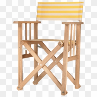 Yellow Director Chair Lido - Folding Chair Clipart