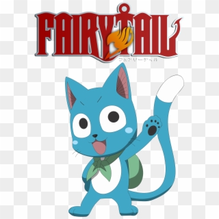 Fairy Tail Happy Transparent - Anime Fairy Tail Happy Clipart