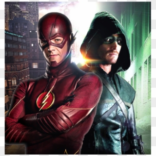 Stephen Amell Diz Que Ama Os Crossovers Entre "arrow" - Arrow And The Flash Clipart