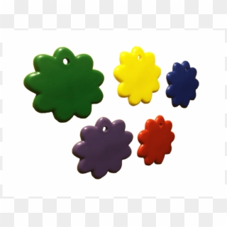 Flower Shape Primary Mix [ 8-gram Weights ] - Toy Clipart