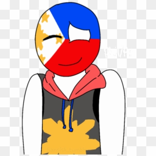 I Tried To Draw The Philippines For @prin-con Being - Countryhumans Philippines By Prin Cin Clipart