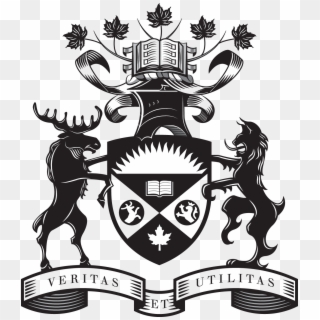 Coat Of Arms Logo - Black And White Ontario Coat Of Arms Clipart