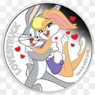 Silver Numis Looney Tunes Valentines Lovestruck 2019 - Looney Tunes Cartoons 2019 Clipart