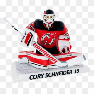 Schneider New Jersey Devils Front - National Hockey League Clipart